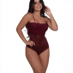 Body em renda e microfibra – Adele