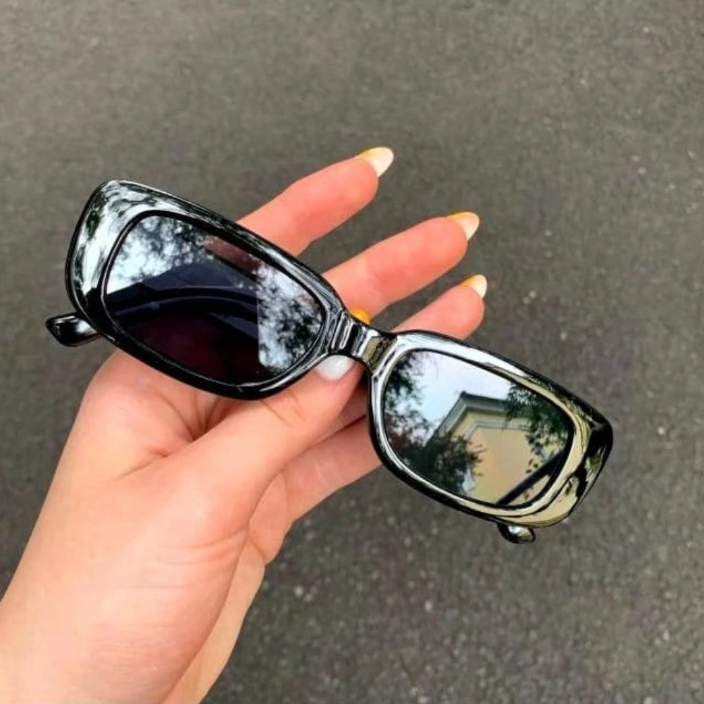 🕶️ KIT 2 Óculos de Sol Retrô Vintage Unissex – Estilo Hype para Festa, Praia e Dia a Dia