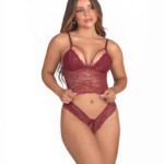 Lingerie strappy sem bojo – Diane