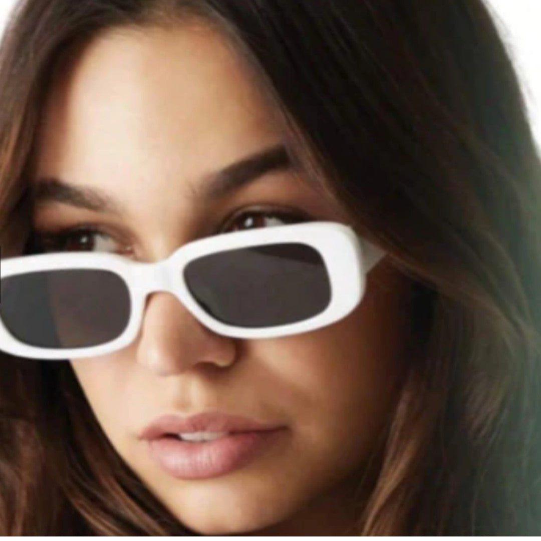 🕶️ KIT 2 Óculos de Sol Retrô Vintage Unissex – Estilo Hype para Festa, Praia e Dia a Dia