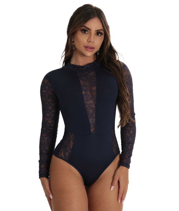 Body manga longa – Mel