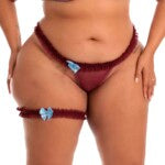 Calcinha Plus Size Sexy com Perneira – Maya