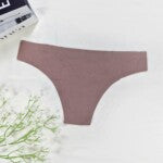 Calcinha Sem Costura Canelada