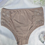 Calçola Microfibra com Renda Lateral – Mariah