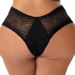 Calesson Plus Size com Lateral em Renda – Tatiana