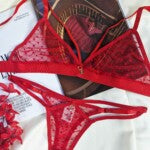 Conjunto Sensual em Tule Dot – Laila