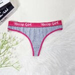 Cueca Feminina Fio Dental Mescla – Lyra