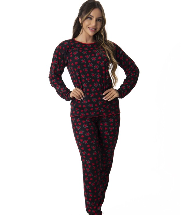 Pijama Elizabeth – Conforto & Estilo na Hora de Dormir