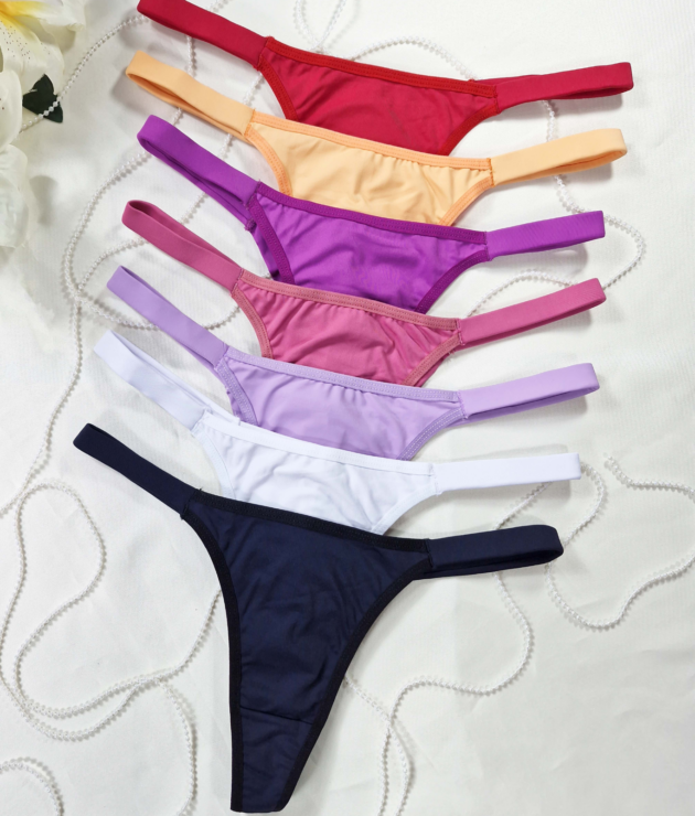 Tanga Biquíni Fio Duplo com Pala Dupla Confortável – Valentina