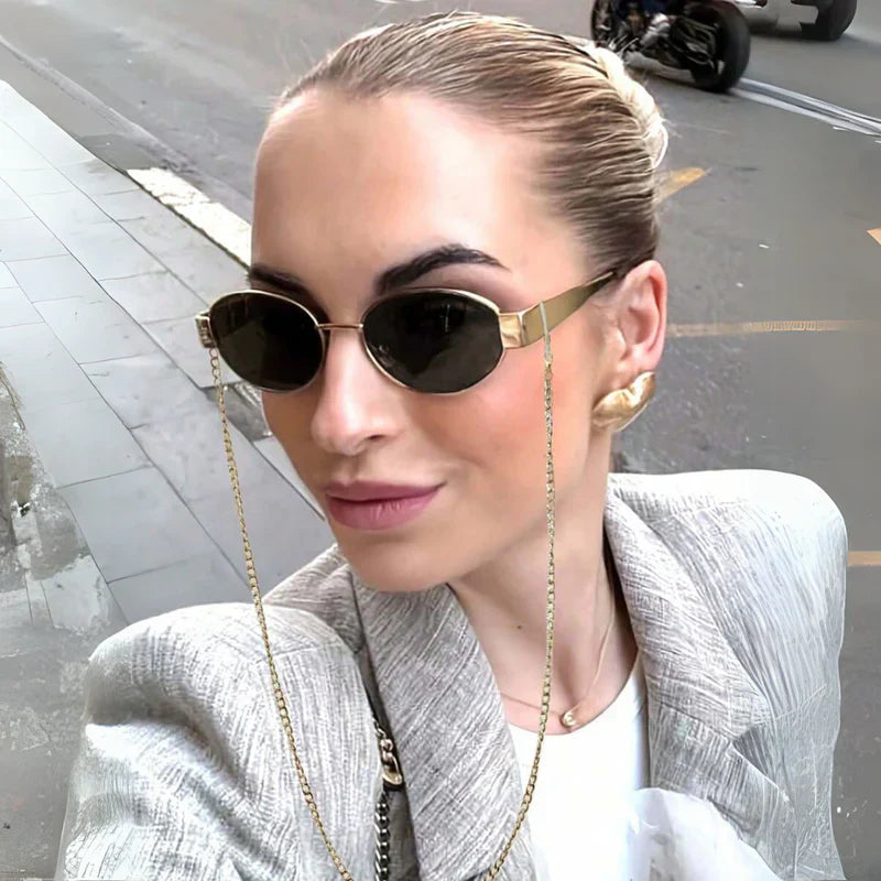 OvalTrend™ – Óculos de Sol Oval Vintage