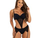Body Sensual com Bojo e Renda – Paola
