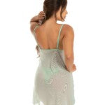 Camisola em tule com calcinha – Selma