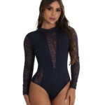 Body manga longa – Mel