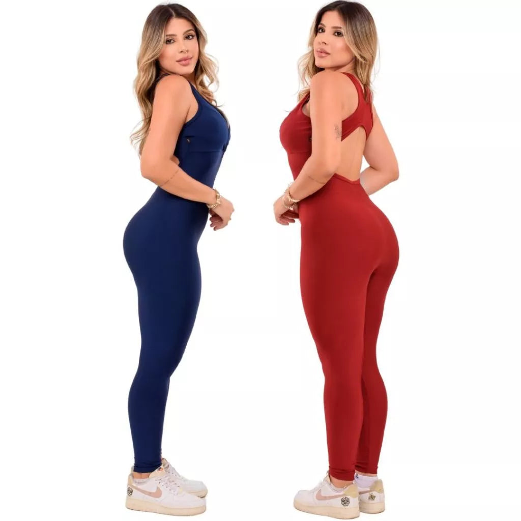 Kit com 2 Macacões Longos Fitness para Academia