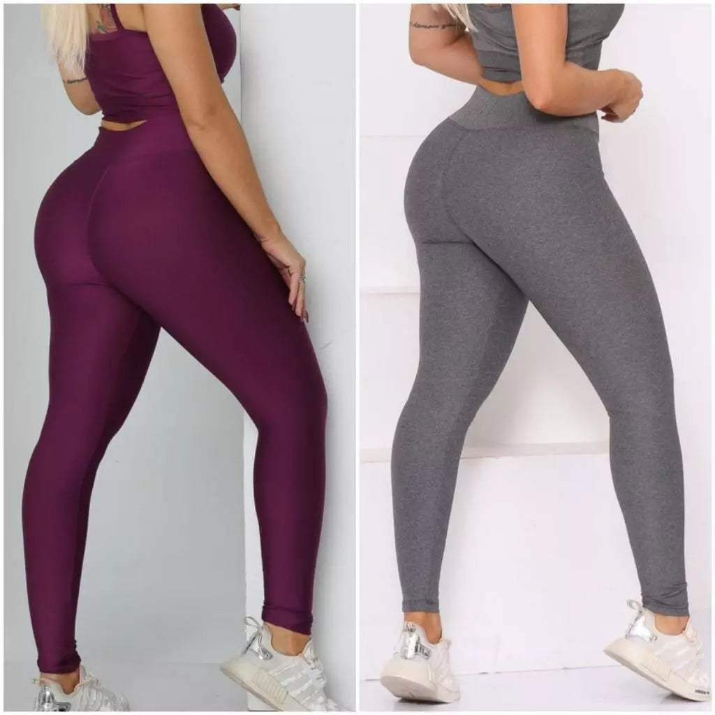 Kit com 2 Leggings Suplex Lisa – Zero Transparência