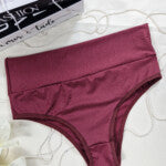 Calcinha Cinta com Cós Alto de Pala Dupla