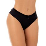 Calcinha Fio Duplo Estampado com Forro de Renda – Caren