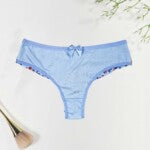 Calcinha Fio Duplo Estampado com Forro de Renda – Caren