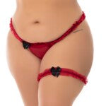 Calcinha Plus Size Sexy com Perneira – Maya