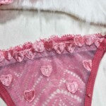 Conjunto Sexy sem Bojo com Tule Desenhado – Larissa
