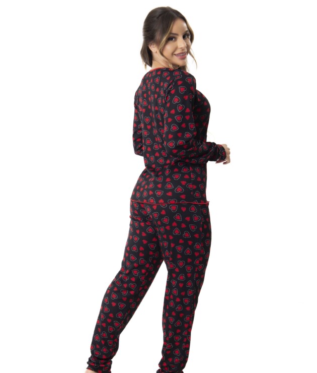 Pijama Elizabeth – Conforto & Estilo na Hora de Dormir