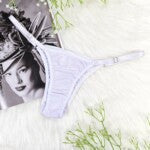 Tanga Canelada Conforto com Regulagem